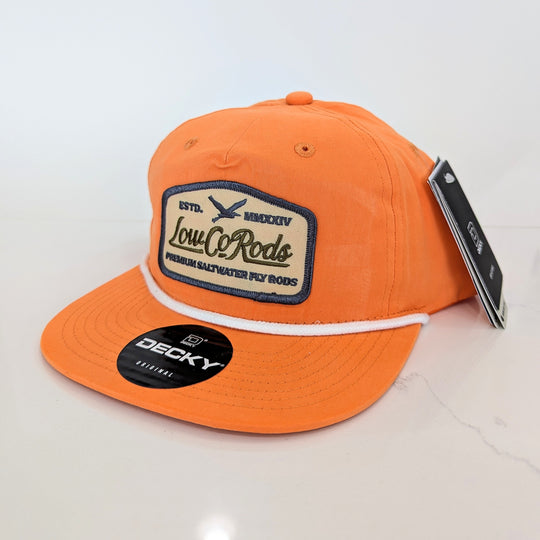 LOWCO BIRD PATCH, DECKY TANGERINE