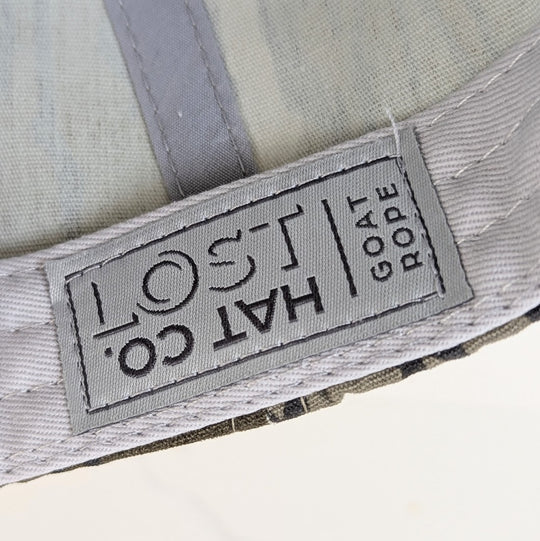 LOWCO BIRD PATCH, LOST HAT CO, MOSSY OAK BOTTOMLAND CAMO