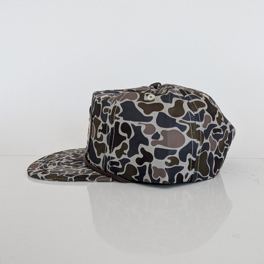 LOWCO BIRD PATCH,  BAYOU BREAKUP DUCK CAMO