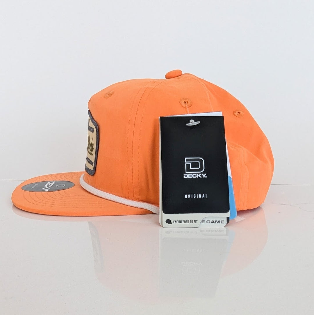 LOWCO BIRD PATCH, DECKY TANGERINE