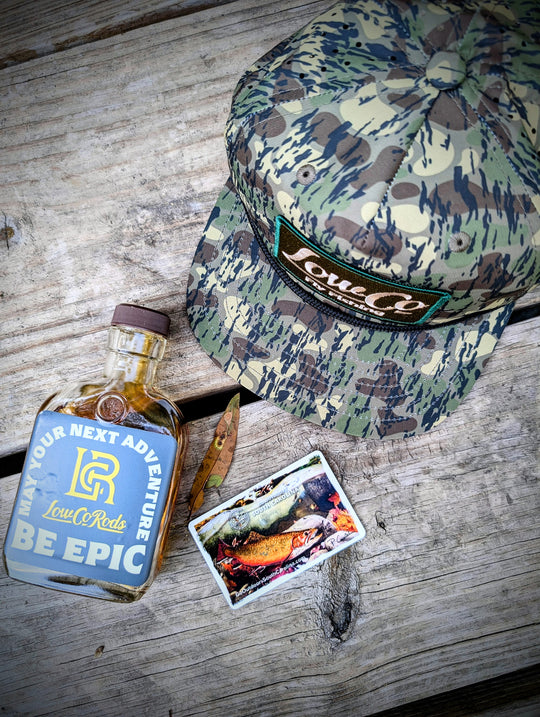 LOWco Fly Fishing Patch Hat  - SOBRO The Marina Ultralight - Perforated - MarshWood