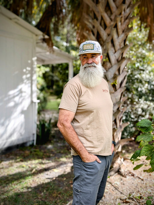 LOWco Fly Fishing Patch Hat  - SOBRO The MeshFest - Full Mesh - 5 Panel Camo