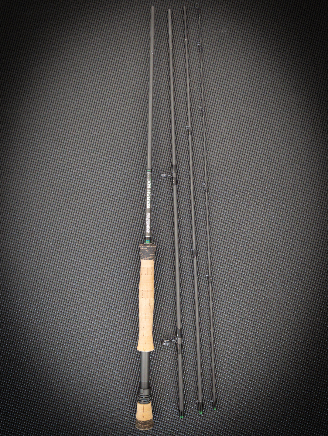 8 piece fly fishing rod Grey Series WT 30M backing line(Yellow) The Carrabassett - 8'