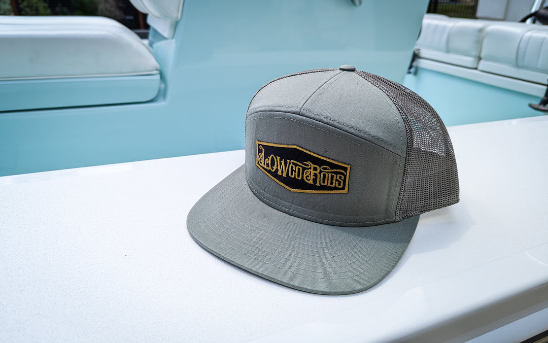 trucker flat bill hat