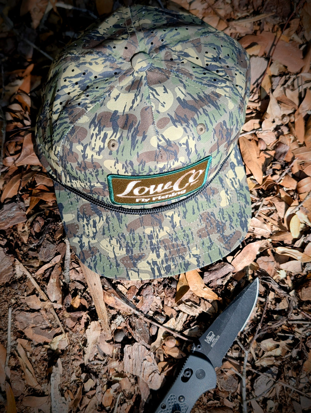 LOWco Fly Fishing Patch Hat  - SOBRO The Marina Ultralight - Perforated - MarshWood