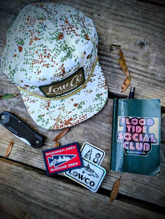 LOWco Fly Fishing Patch Hat  - SOBRO The Marina Ultralight - Perforated - Hacienda Junction